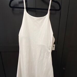 White Exercise Dress
